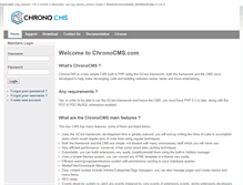 Tablet Screenshot of chronocms.com